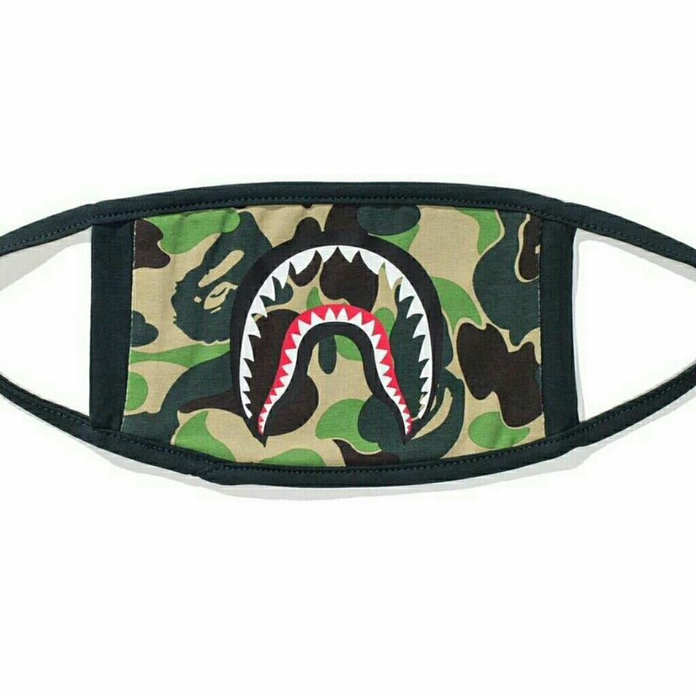bape shark face mask